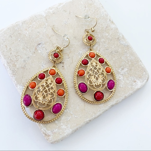 Jack E Ohs Jewelry - Jack E Ohs Calypso Large Dangle Earrings NWT